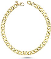 Dali's Goudkleur Necklace ( 55cm Maat L ) - Huisdier Sierraden - Huisdier Jewellery - Huisdier Necklace - Huisdier Ketting - Kat Hond Halsketting ( Dit product is NIET en Dier Halsband )
