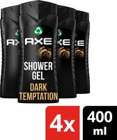 Axe Dark Temptation 3-in-1 Douchegel - 4 x 400 ml - Voordeelverpakking