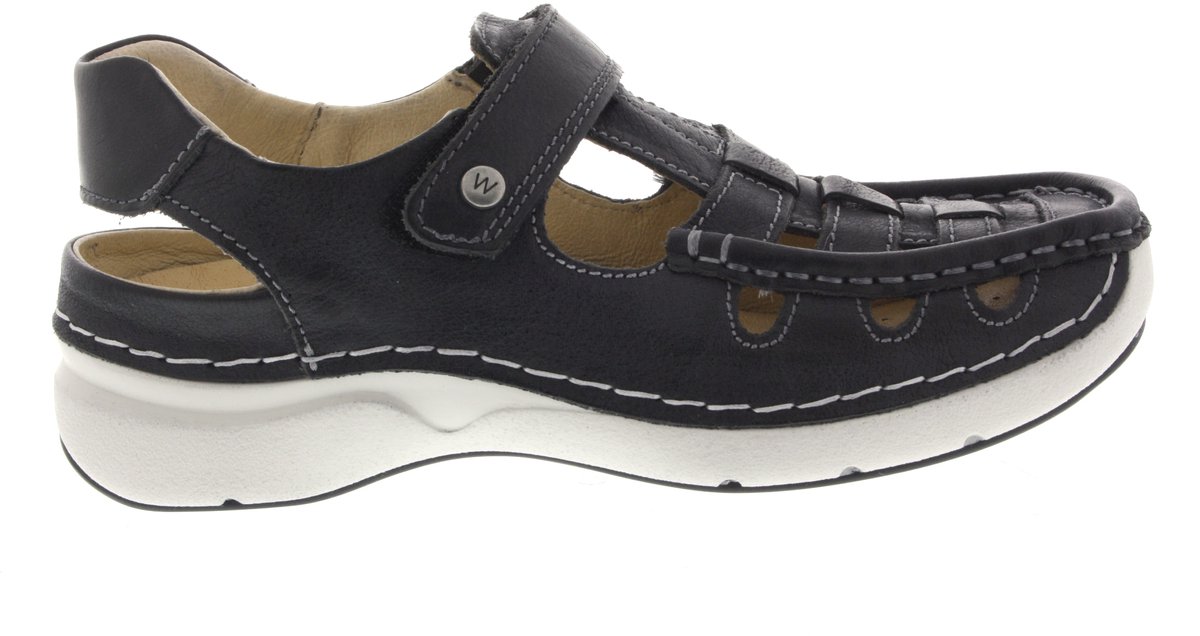 Wolky Rolling Sun 0720435 070 Dames Wandelsandaal – 37 Zwart