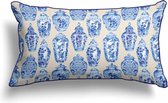 Piece of Trend - Sierkussen - Trendy - Maxx Dynasty delft blue - 30 x 50