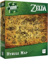 The Legend of Zelda: "Hyrule Map" Puzzel - Puzzel 1000 Stukjes - The Legend of Zelda: Breath of the Wild