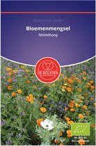 de bolster bloemenmengsel middelhoog