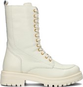 Omoda Lpmonk-08 Veterboots - Laarzen Met Veters - Dames - Wit - Maat 41