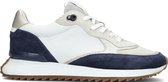 Floris Van Bommel Sfw-10064 Lage sneakers - Leren Sneaker - Dames - Blauw - Maat 41