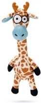Beeztees Giraffe Zwiep - Hondenspeelgoed - Pluche - Beige - 35x11x7 cm