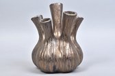 Aglio - Tulpenvaas - Bronze - Daan Kromhout - 13x16 cm (klein)