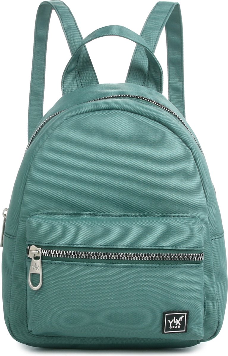 YLX Mini Backpack voor dames. Beryl groen. Recycled Rpet materiaal. Eco-friendly