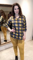 Choice okergele broek maat 42