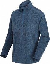 fleecetrui Pimlo dames polyester donkerblauw mt L