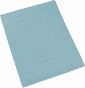 badmat Pacifique 75 x 50 katoen lichtblauw