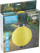 lampion solar ledverlichting Ã˜20 geel