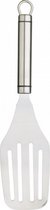 hamburgerspatel 27,5 x 6,5 cm RVS zilver