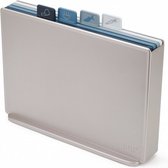 snijplankenset Index 34,6 cm RVS blauw 5-delig