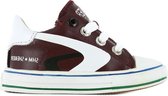 Sneakers | Jongens | Bordeaux Red | Leer | Shoesme | Maat 24