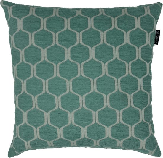 Zippi Design Honey Bee Aqua Sierkussen 45x45 cm luxe kleur mint groen