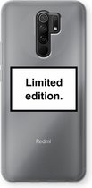 Case Company® - Xiaomi Redmi 9 hoesje - Limited edition - Soft Cover Telefoonhoesje - Bescherming aan alle Kanten en Schermrand