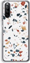 Case Company® - Sony Xperia 10 III hoesje - Terrazzo N°4 - Soft Cover Telefoonhoesje - Bescherming aan alle Kanten en Schermrand