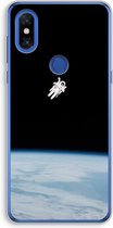 Case Company® - Xiaomi Mi Mix 3 hoesje - Alone in Space - Soft Cover Telefoonhoesje - Bescherming aan alle Kanten en Schermrand