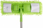 vloerwisser uitschuifbaar 70 cm microfiber groen