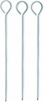 spiezen Pincho 25 cm RVS zilver 6 stuks