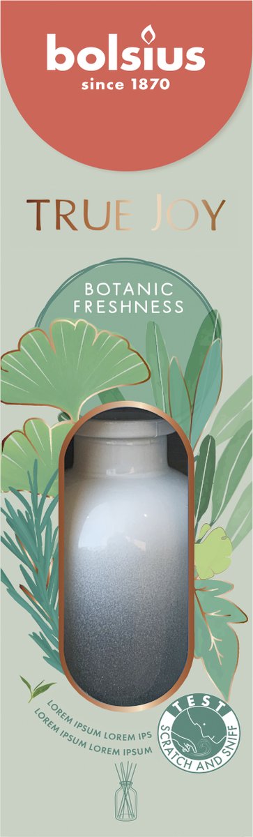 Bolsius Geurverspreider True Joy 80 ml - Botanic Freshness