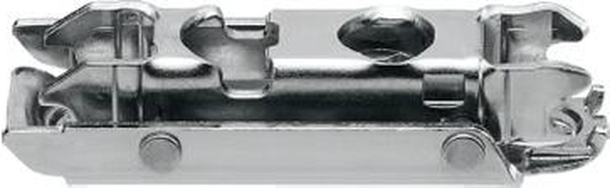 Blum Montageplaat recht 0mm, spax, hoogteverstelbaar, vernikkeld