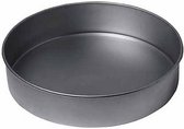 bakvorm Cake Pan 23 cm aluminium grijs