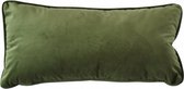 sierkussen London 60 x 30 cm polyester groen