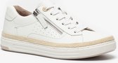 Jana dames sneakers - Wit - Maat 39 - Echt leer