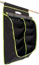 organizer Oxford large 53 x 80 cm polyester zwart/lime