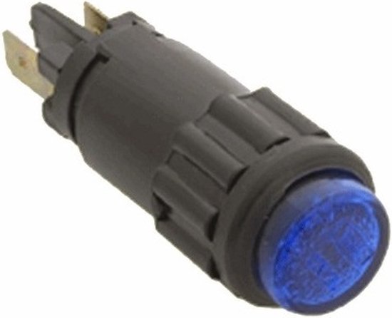 Indicatie lampje - Blauw - 58mm - 12/24V | bol.com