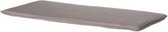 bankkussen Panama 150 x 48 x 5 cm polykatoen taupe
