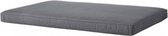 loungekussen Oxford 120 x 80 cm polykatoen grijs
