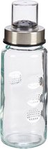 dispenser 230 ml glas/staal transparant