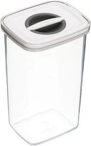 vershoudbakje 2 liter grijs/transparant
