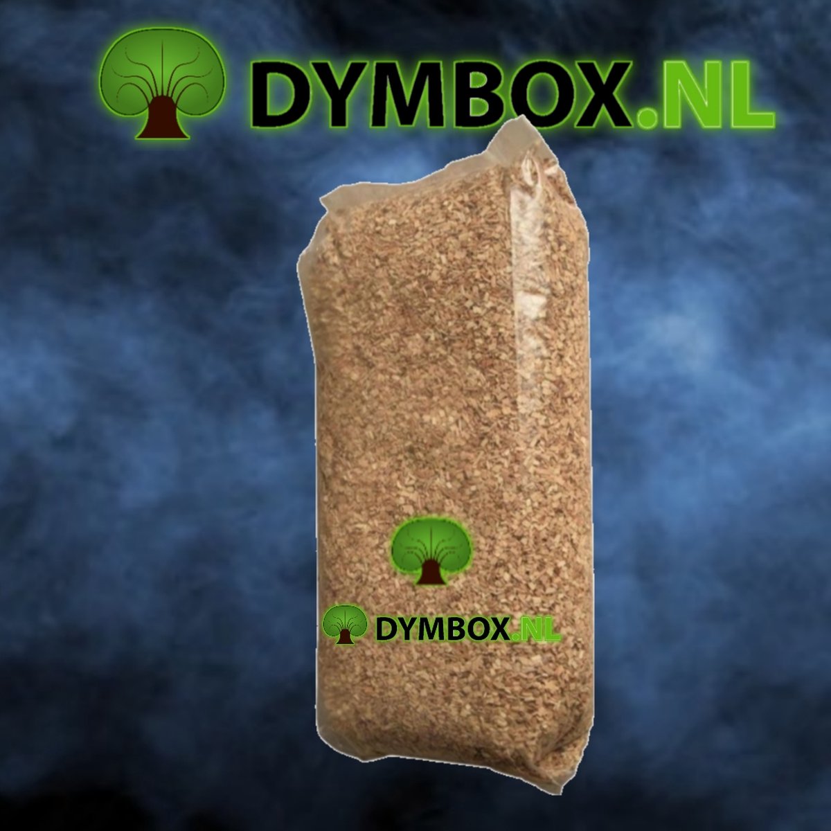 Rookhout Eiken Snippers circa 15kg/60 Liter (Speciaal geproduceerd voor het roken van levensmiddelen)