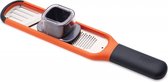 rasp Handi-Grate 29 x 6,5 cm RVS zwart/oranje