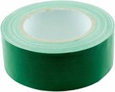 ducttape 25 m x 55 mm 70 mesh/polyetheen groen