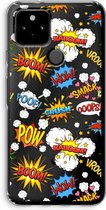 Case Company® - Google Pixel 5 hoesje - Pow Smack - Soft Cover Telefoonhoesje - Bescherming aan alle Kanten en Schermrand