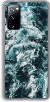 Case Company® - Samsung Galaxy S20 FE / S20 FE 5G hoesje - Zee golf - Soft Cover Telefoonhoesje - Bescherming aan alle Kanten en Schermrand