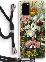 Case Company® - Samsung Galaxy S20 Plus hoesje met Koord - Haeckel Orchidae - Telefoonhoesje met Zwart Koord - Bescherming aan alle Kanten en Over de Schermrand