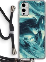 Case Company® - OnePlus 9 hoesje met Koord - Dreaming About Whales - Telefoonhoesje met Zwart Koord - Bescherming aan alle Kanten en Over de Schermrand