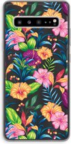 Case Company® - Samsung Galaxy S10 5G hoesje - Tropisch 2 - Soft Cover Telefoonhoesje - Bescherming aan alle Kanten en Schermrand