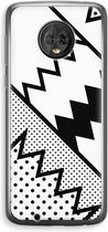 Case Company® - Motorola Moto G6 hoesje - Pop Art #5 - Soft Cover Telefoonhoesje - Bescherming aan alle Kanten en Schermrand