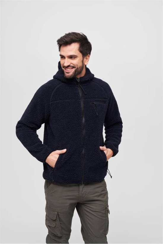 Veste Urban Classics -M- Teddyfleece Worker Blauw
