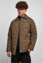 Urban Classics Jacket -M- Quilted Coach Groen