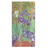 Paperblanks Van Gogh's Irises Slim - Gelinieerd