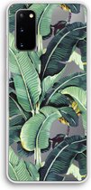 Case Company® - Samsung Galaxy S20 hoesje - Bananenbladeren - Soft Cover Telefoonhoesje - Bescherming aan alle Kanten en Schermrand