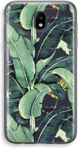 Case Company® - Samsung Galaxy J5 (2017) hoesje - Bananenbladeren - Soft Cover Telefoonhoesje - Bescherming aan alle Kanten en Schermrand