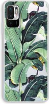 Case Company® - Xiaomi Redmi Note 10 5G hoesje - Bananenbladeren - Soft Cover Telefoonhoesje - Bescherming aan alle Kanten en Schermrand